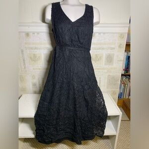 Size 12 Cleo black lace dress